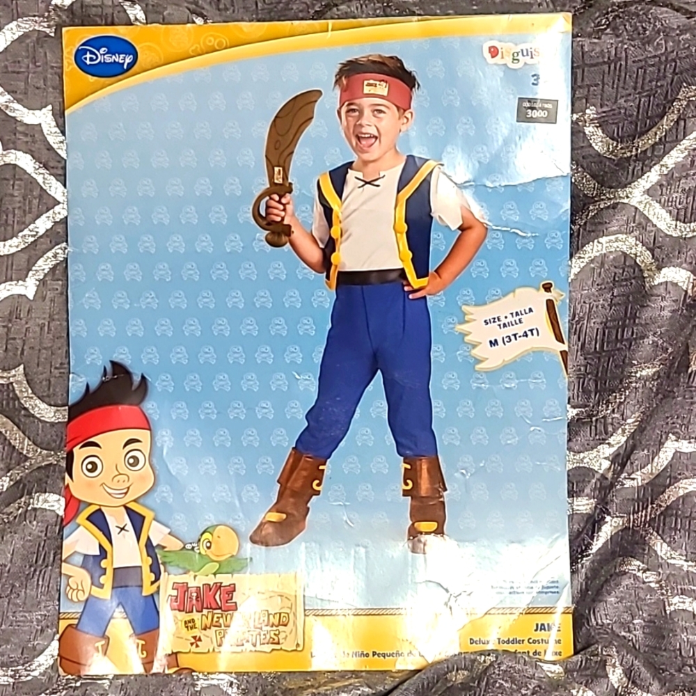 JAKE THE PIRATE Costume SZ 4